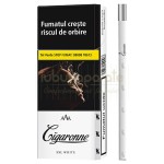 Pachet cu 20 tigari Cigaronne SSL White XL cu filtru triplu